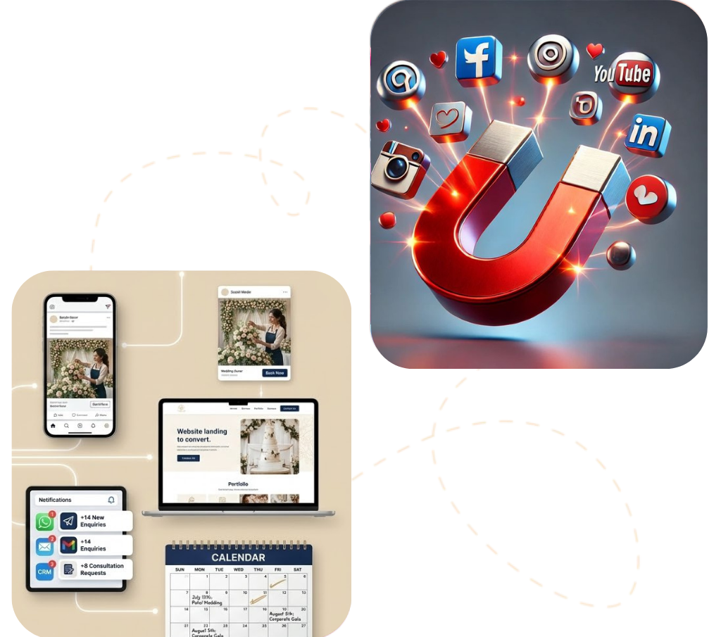 digital marketing agency for wedding planners and event companies